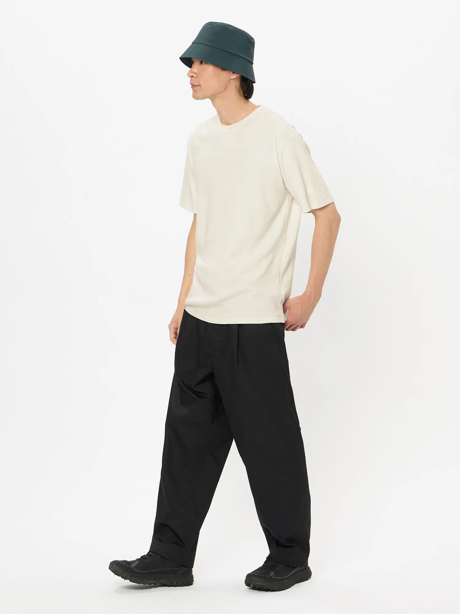 Cotton Covered Yarn Smooth T-shirt