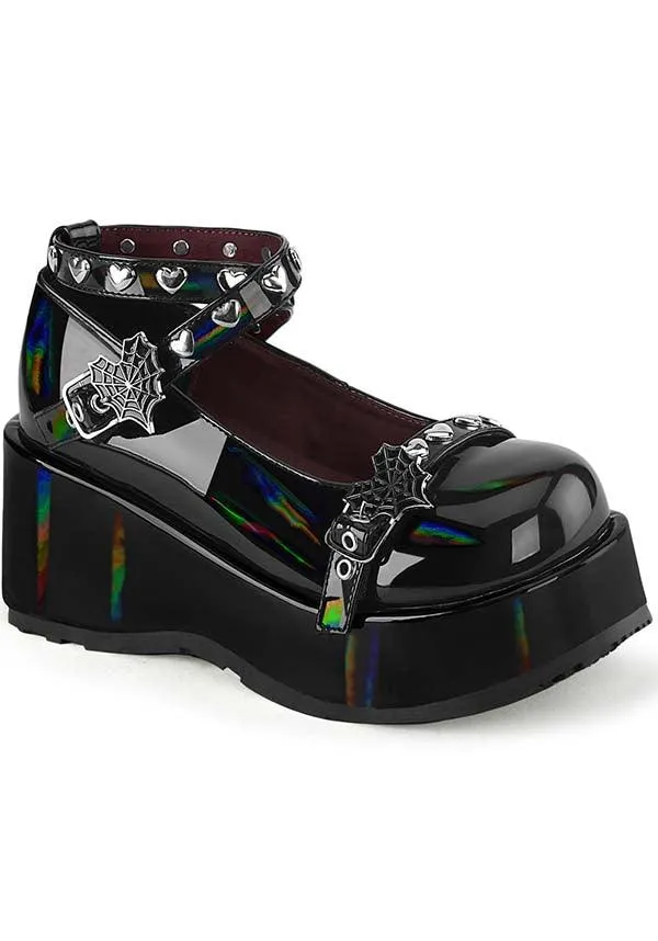CUBBY-25 [Black Holo Patent] | FLATS [PREORDER]*