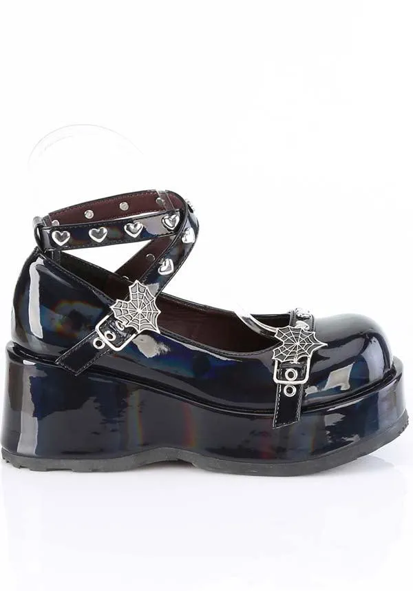 CUBBY-25 [Black Holo Patent] | FLATS [PREORDER]*