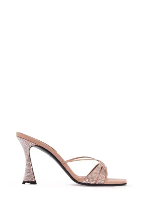 D'accori satin lust mules for
