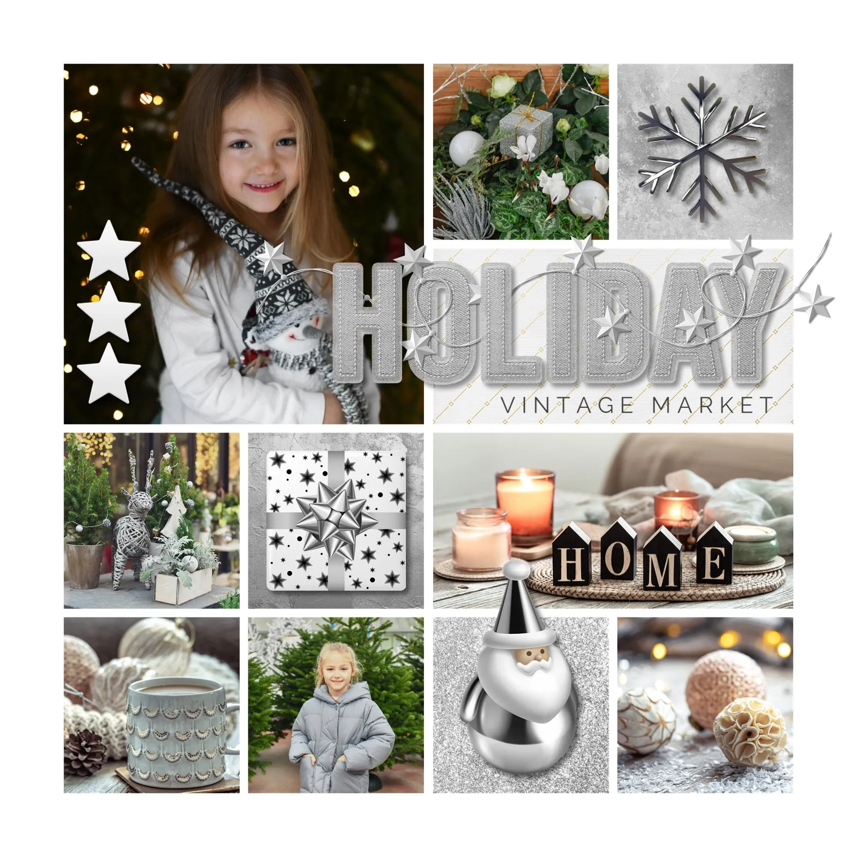 Denim Blues Alpha Digital Scrapbook Bundle