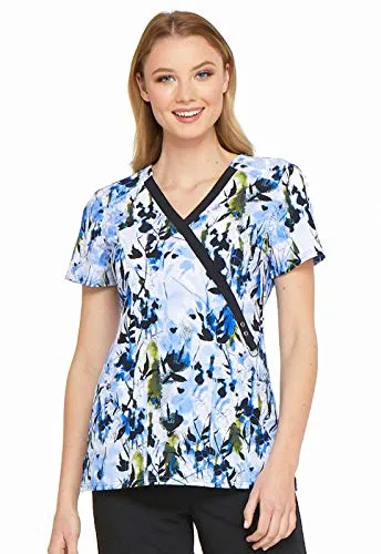 Dickies DK714 Mock Wrap Scrub Top
