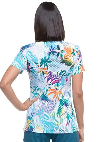 Dickies DK714 Mock Wrap Scrub Top