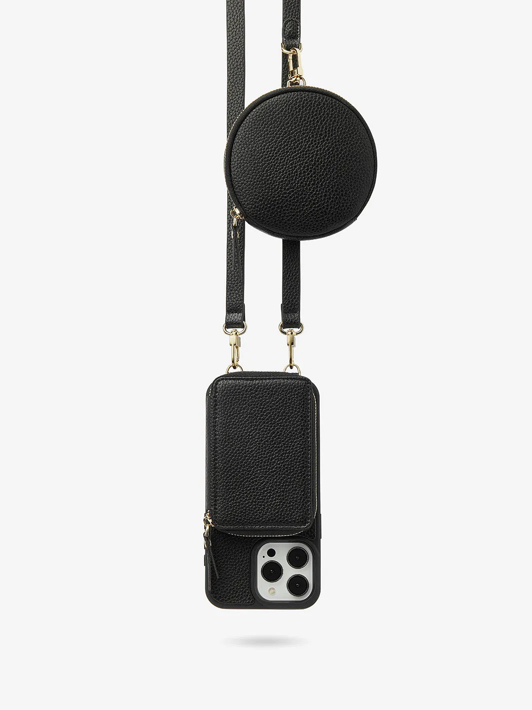Economical Kit- Wireless Charging Phone Case Round Pouch Set