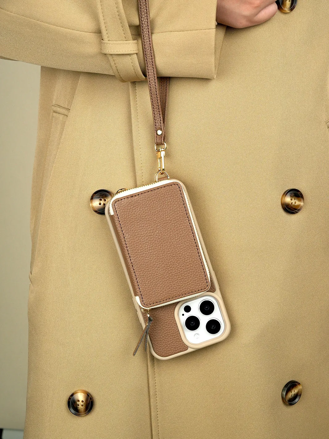Economical Kit- Wireless Charging Phone Case Round Pouch Set