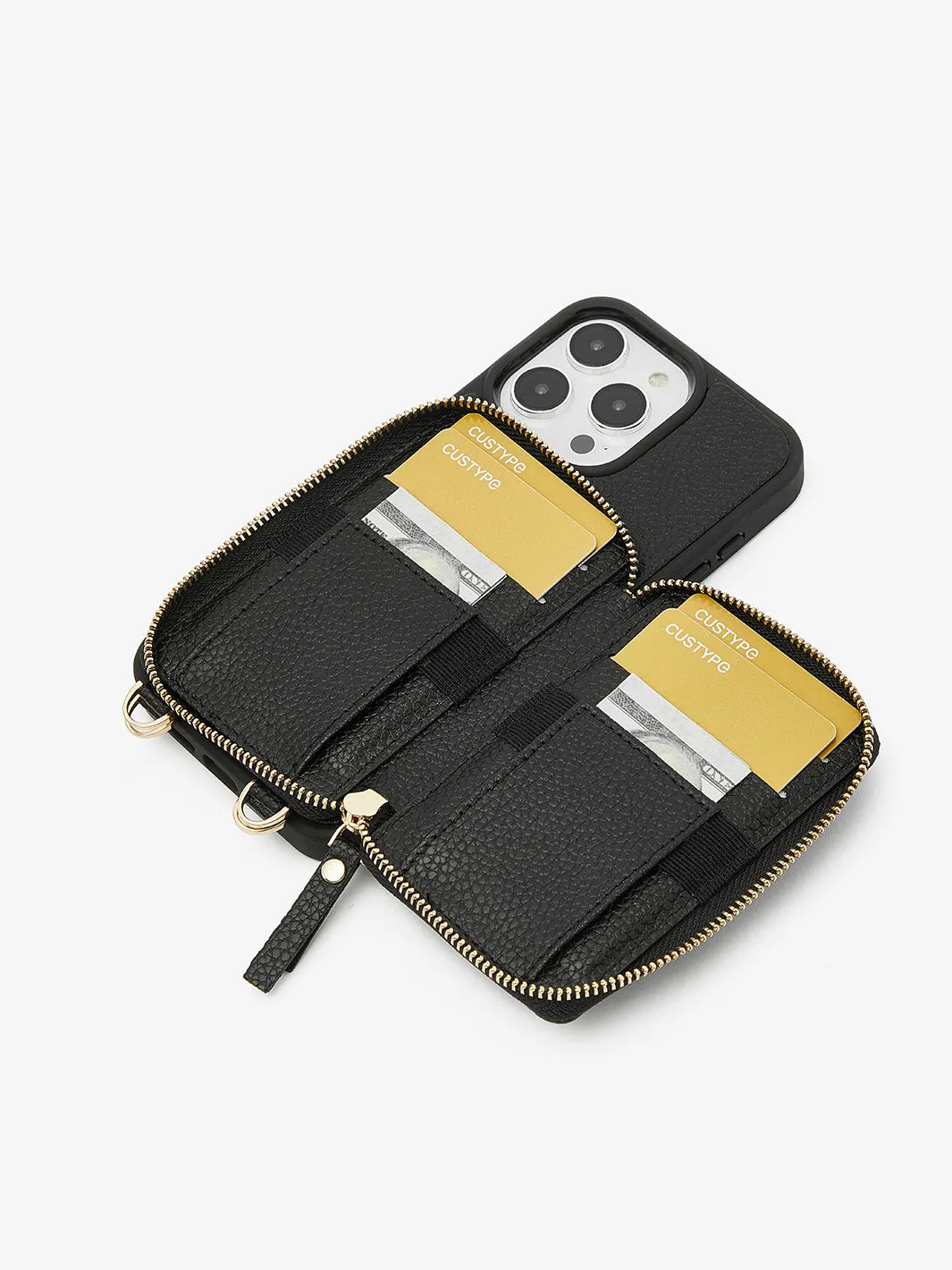 Economical Kit- Wireless Charging Phone Case Round Pouch Set