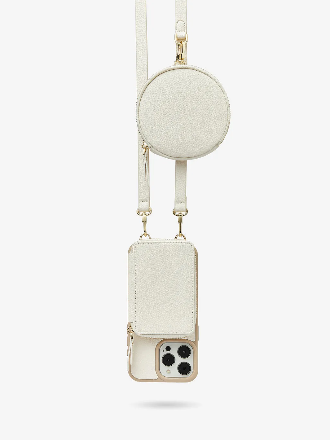Economical Kit- Wireless Charging Phone Case Round Pouch Set