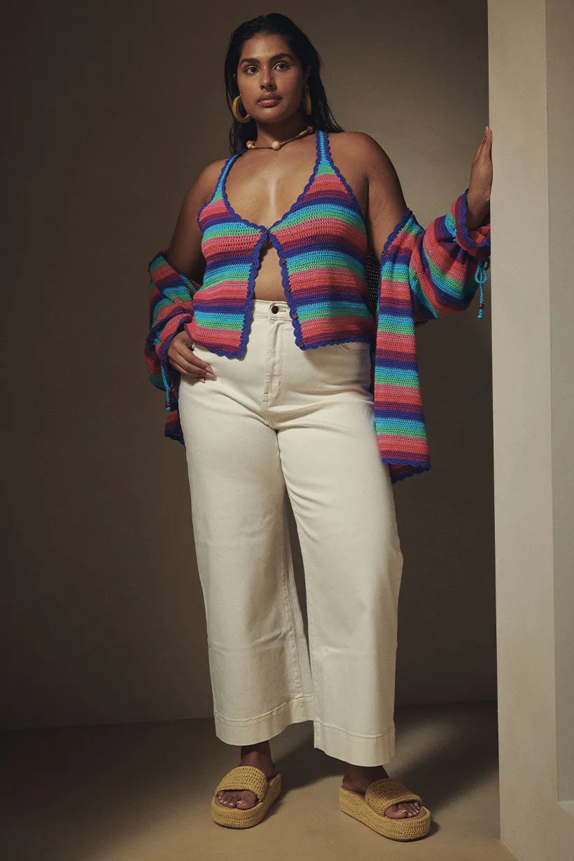 Eve Denim Cropped Jeans