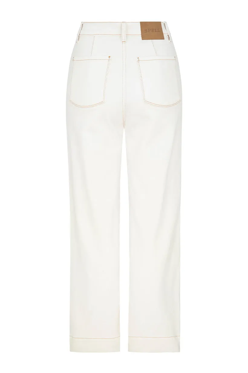 Eve Denim Cropped Jeans