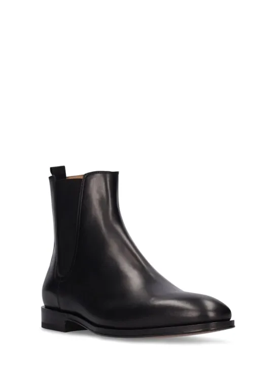 Ferragamo   Falco leather boots 