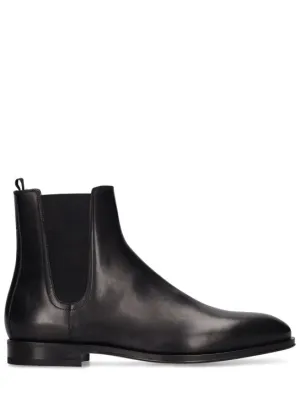 Ferragamo   Falco leather boots 