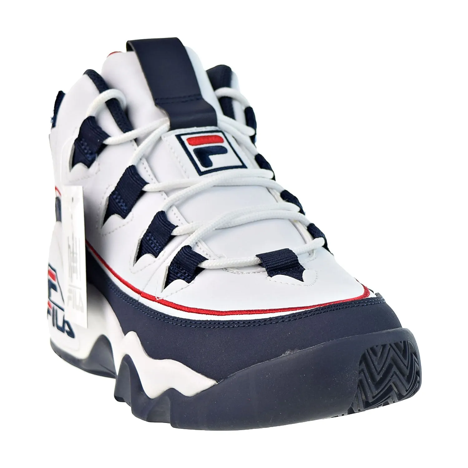 Fila Grant Hill 1 Offset Men's Shoes White-Navy-Red