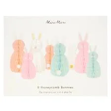 Honeycomb Spring Bunnies (x 8)