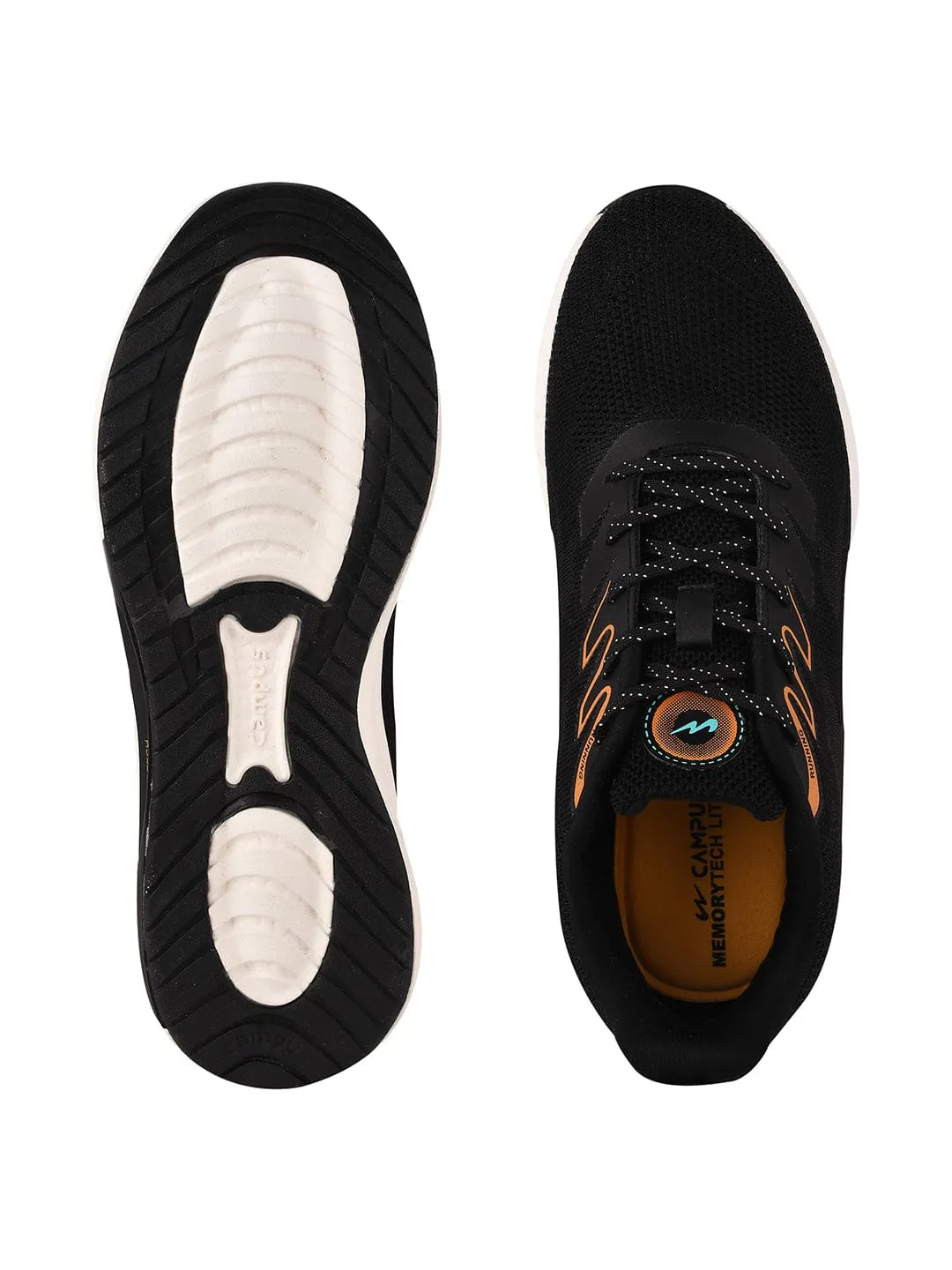 HYDEN Black Men's Running Shoes