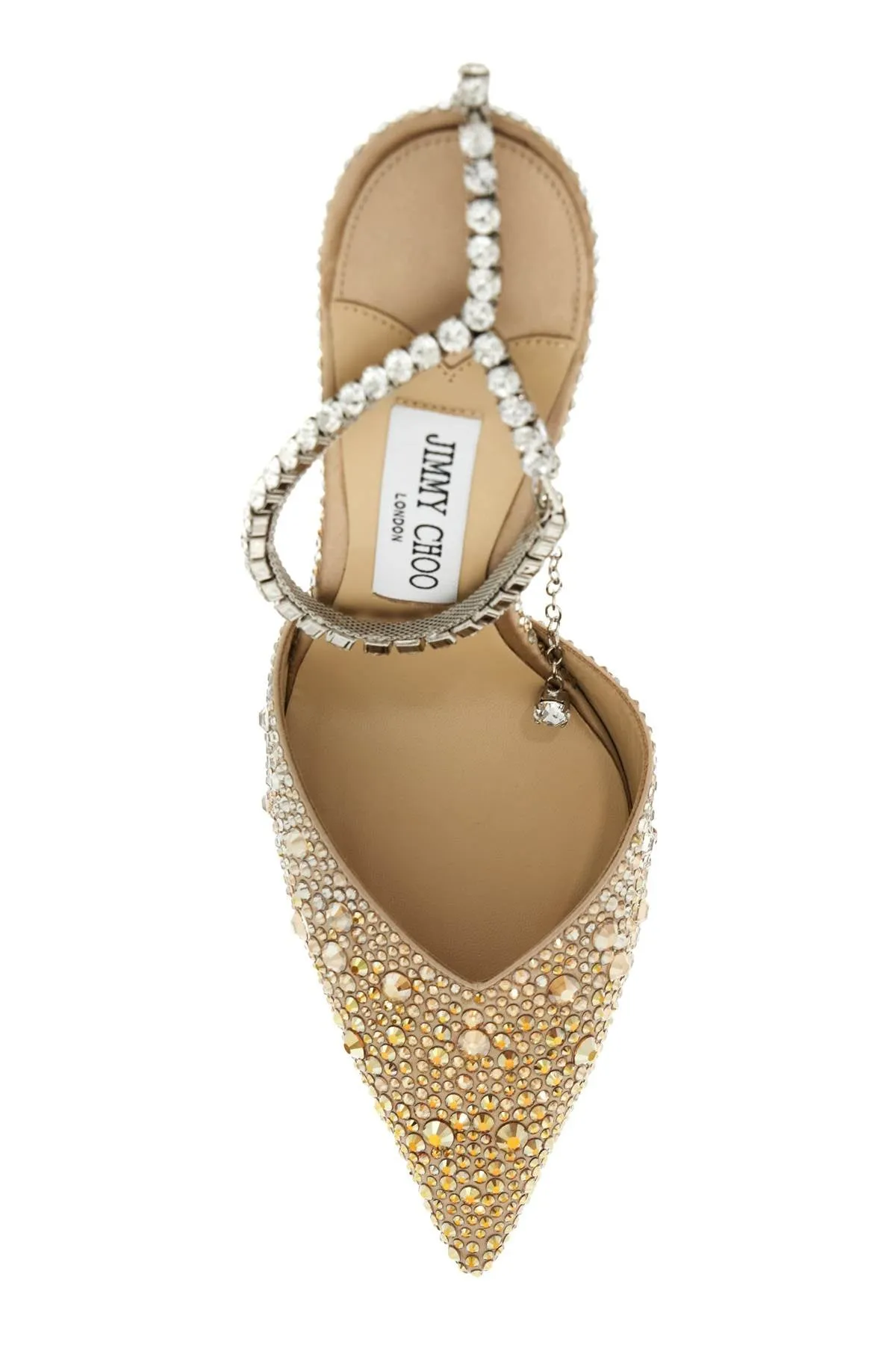 Jimmy Choo Crystals Saeda 100 Pumps