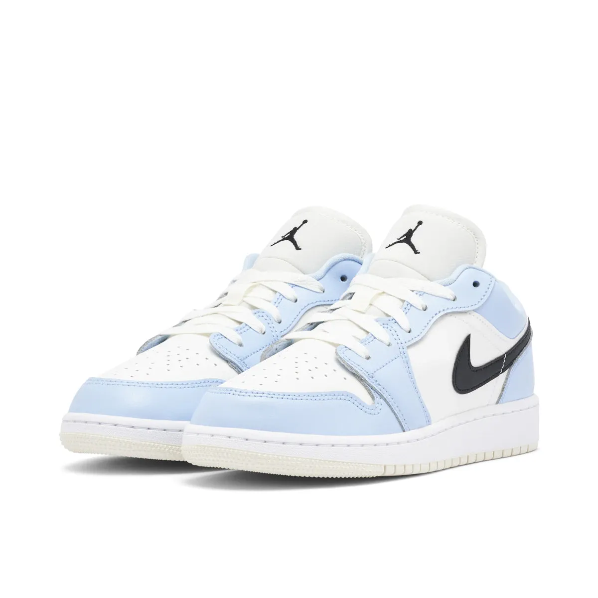 Jordan 1 Low Ice Blue Black (GS)