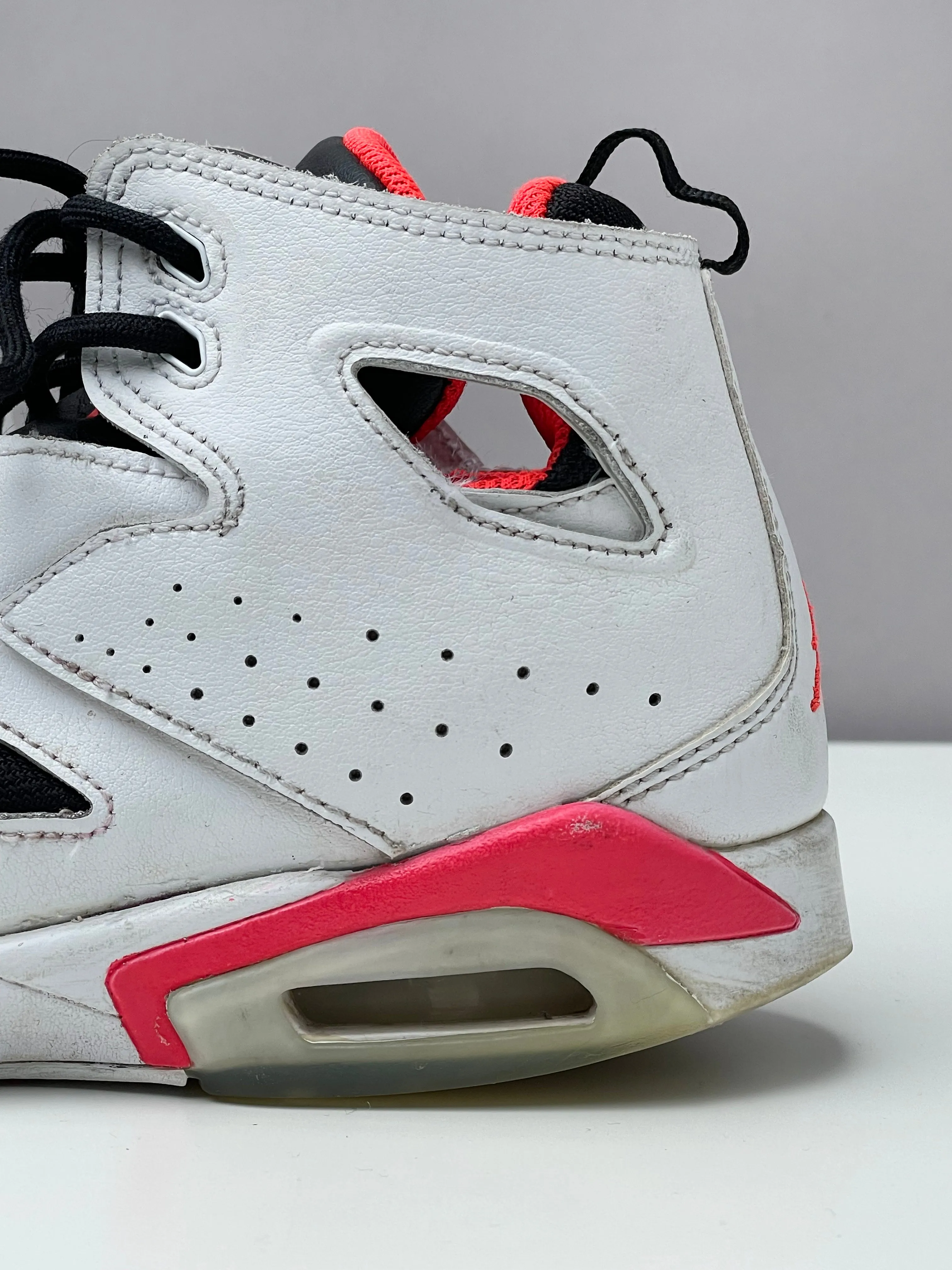 Jordan Flight Club 91 GS White Infrared Sneakers
