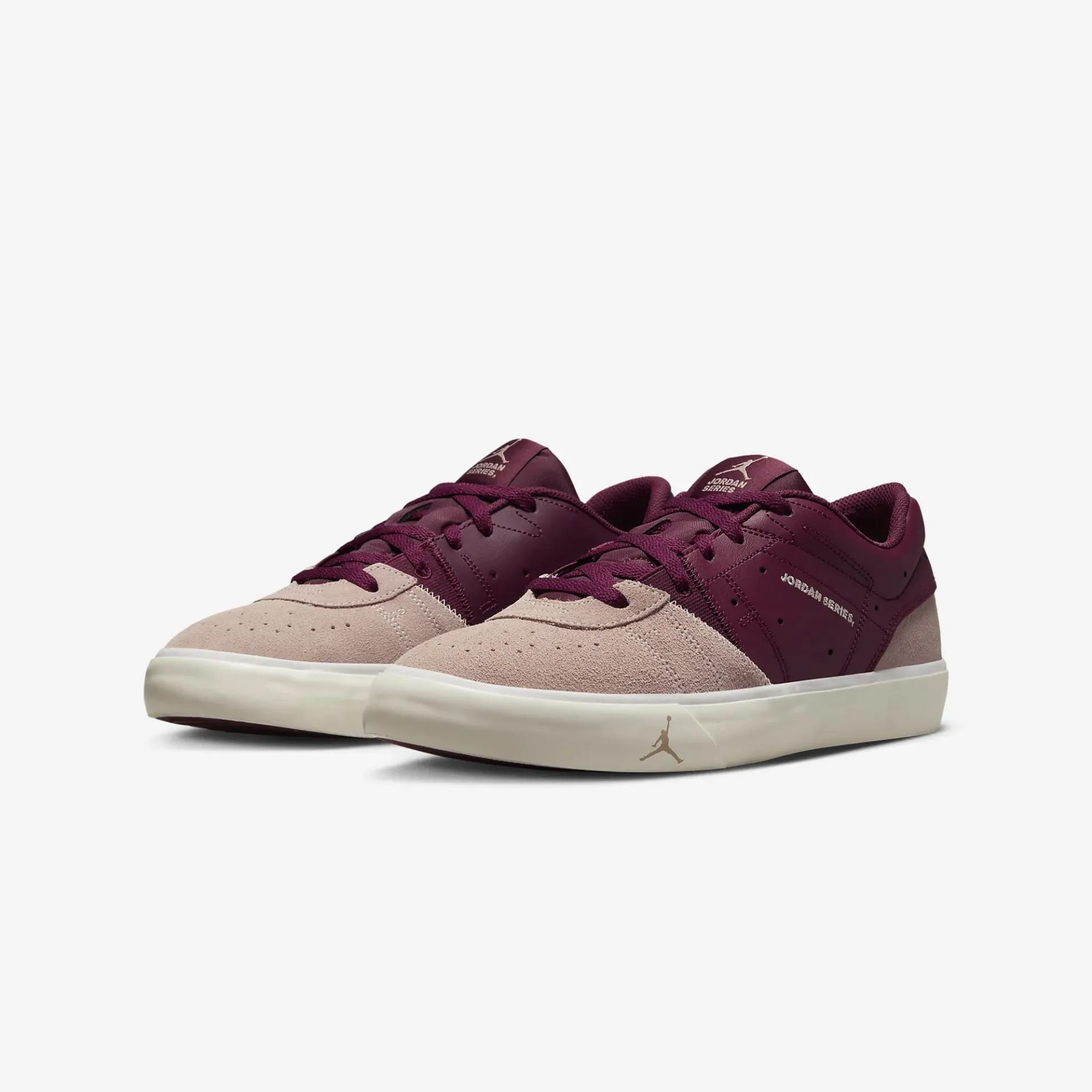 Jordan | SERIES ES  { CHERRYWOOD RED/FOSSIL STONE