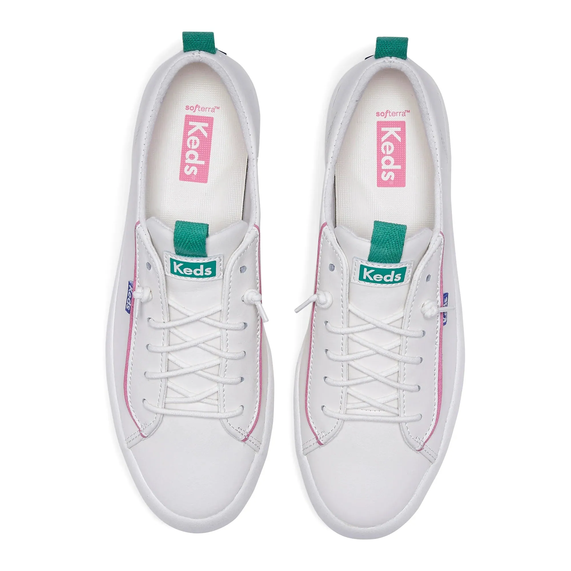 Kickback - Leather Pop (White/Multi)
