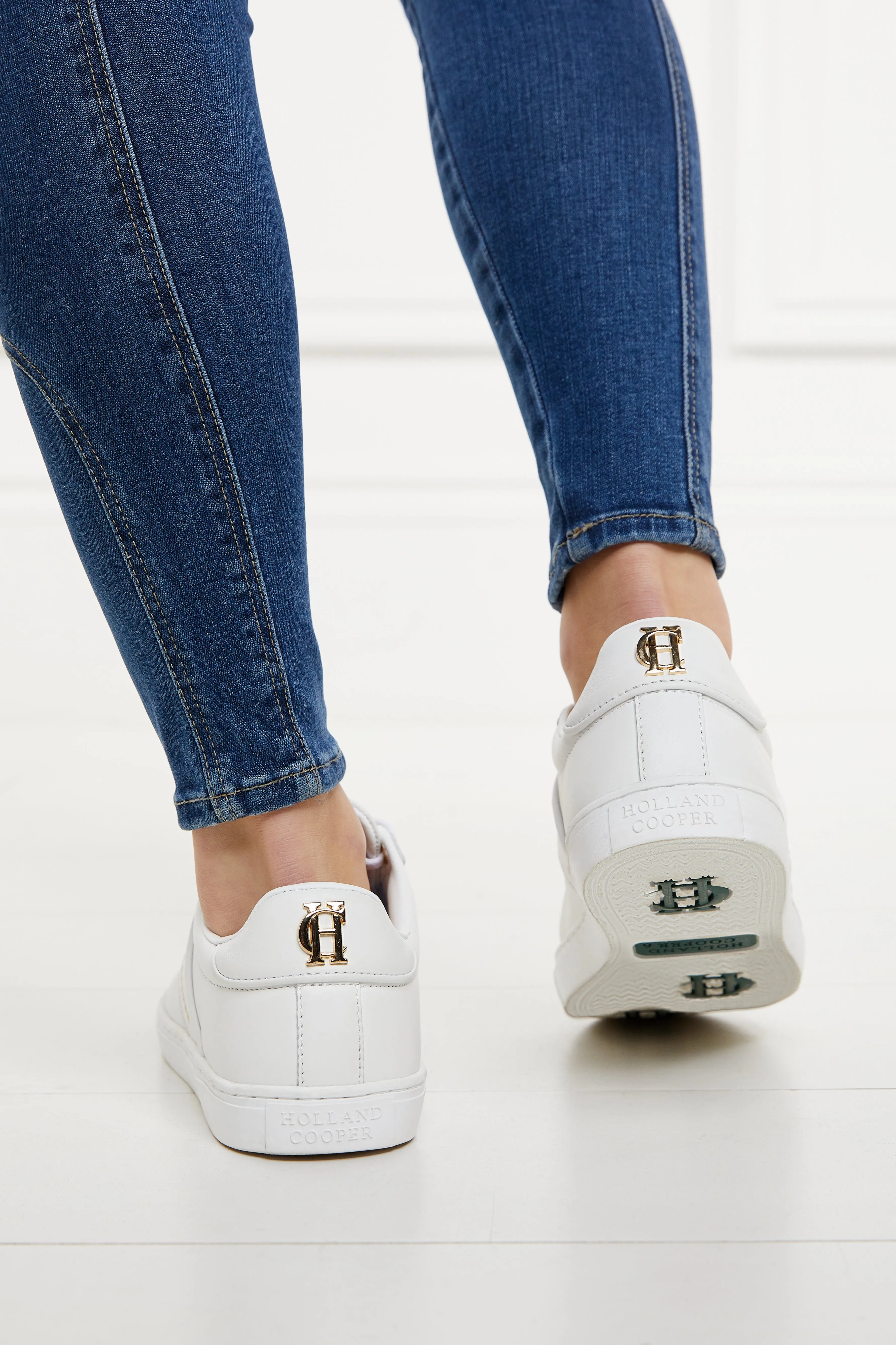 Knightsbridge Court Trainer (White)
