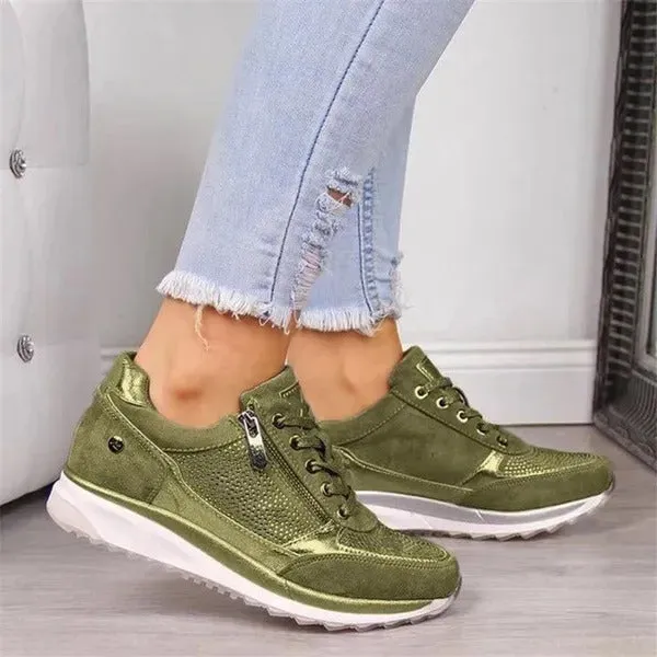 LARA | ZIP-UP ORTHOPEDIC SNEAKERS