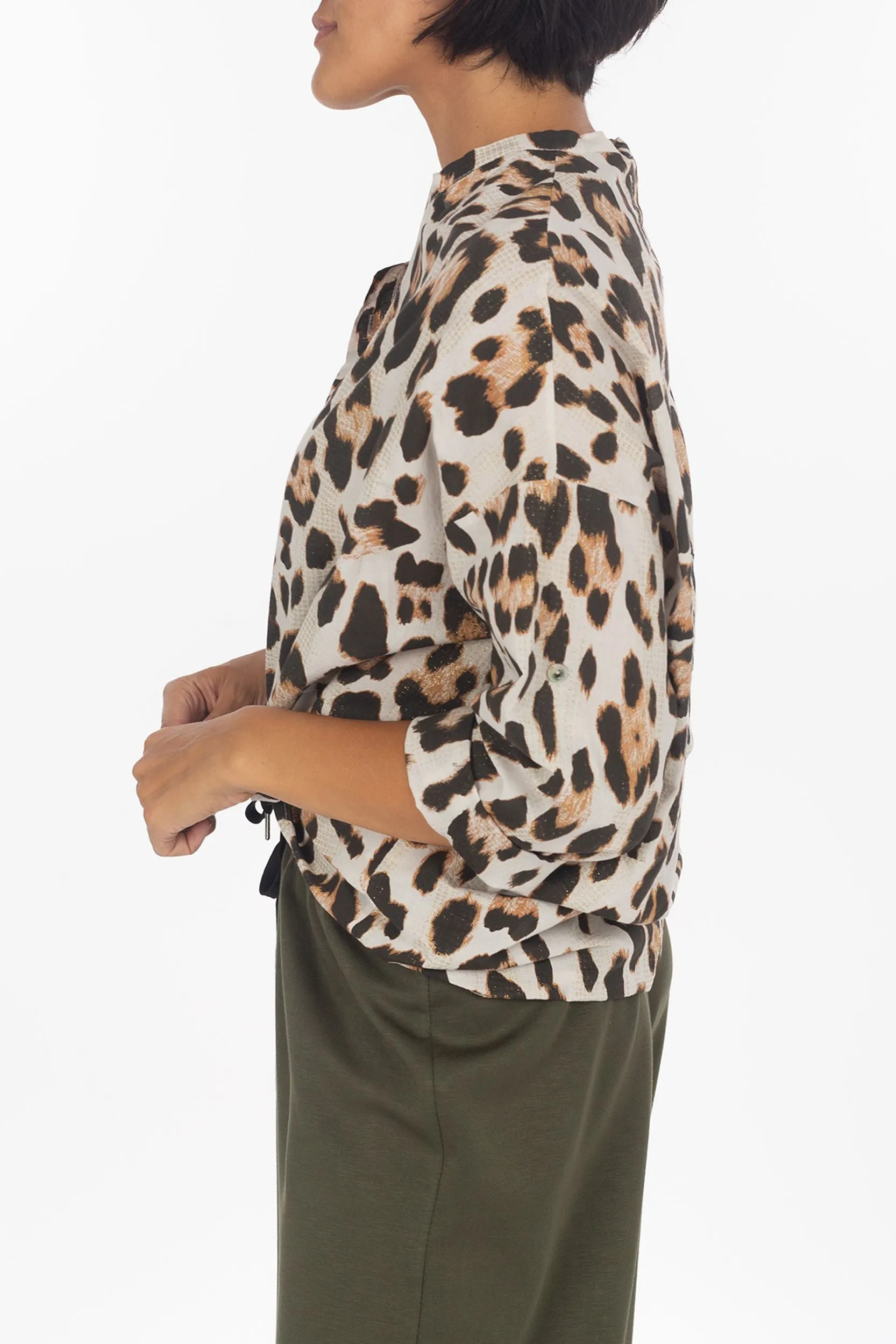 Leo Bluse mit Knoten