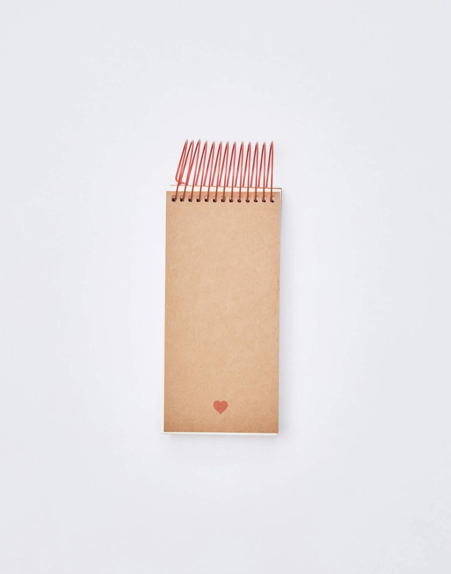Libreta vertical con espiral