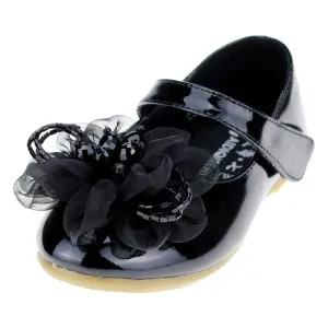 Little Girl's PU Dress Flats Flower Party Mary Jane shoes