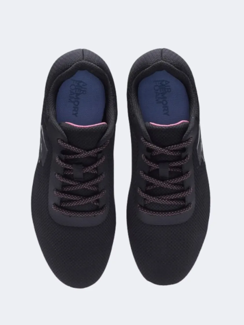 Lotto Cielo Amf Women Lifestyle Shoes Black/Gravity