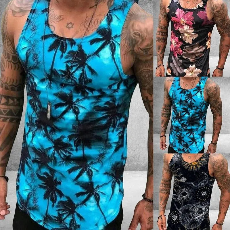 Men's  Graphics Summer Tank Top