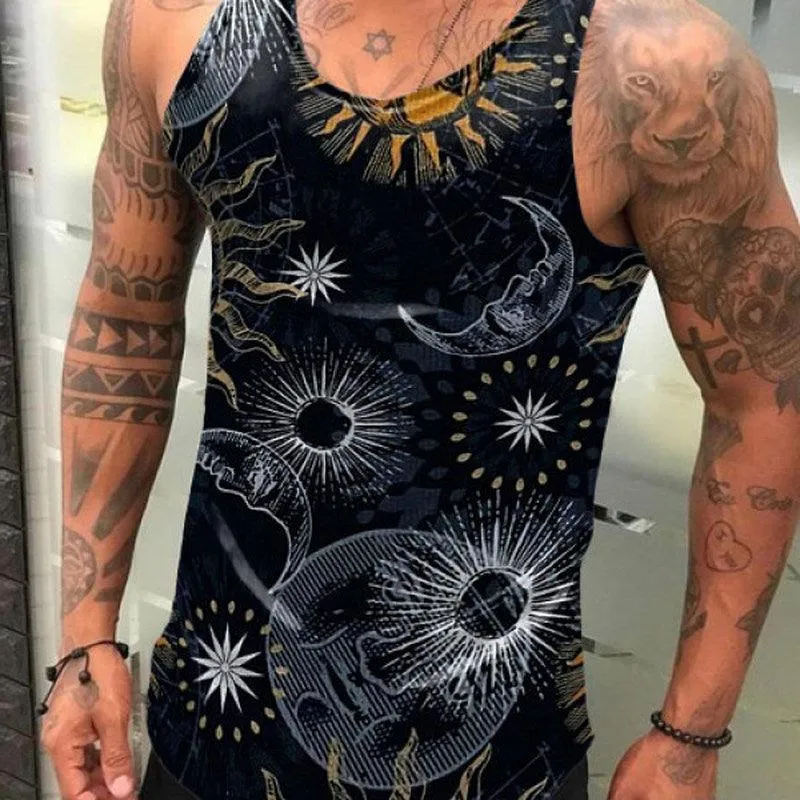 Men's  Graphics Summer Tank Top