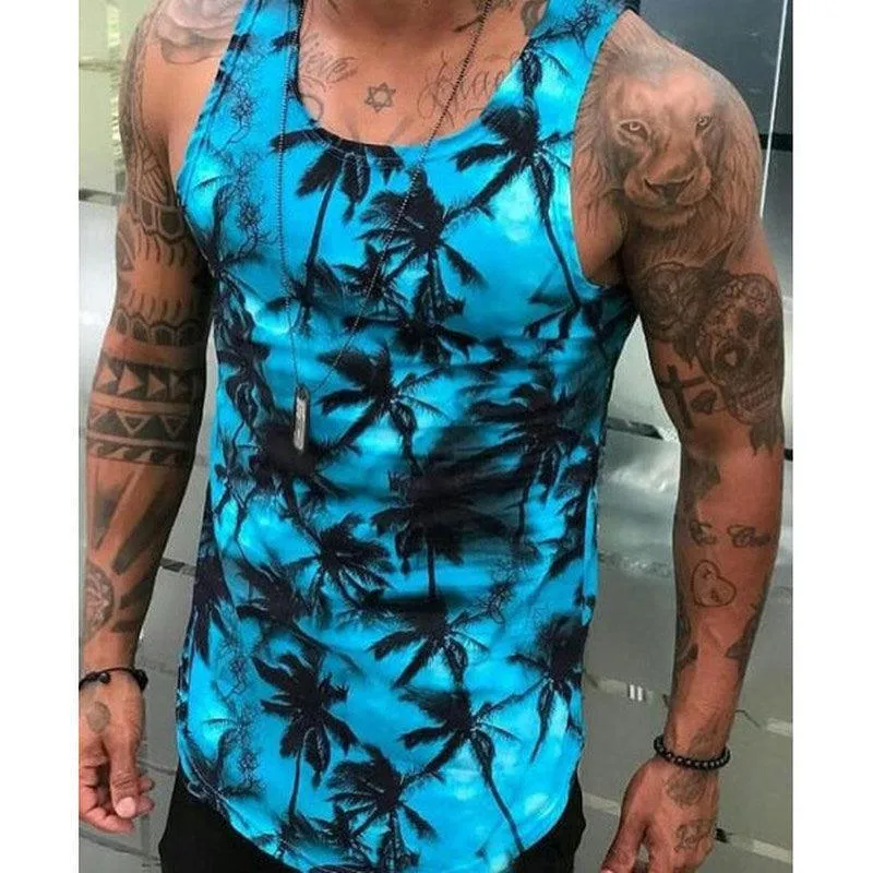 Men's  Graphics Summer Tank Top