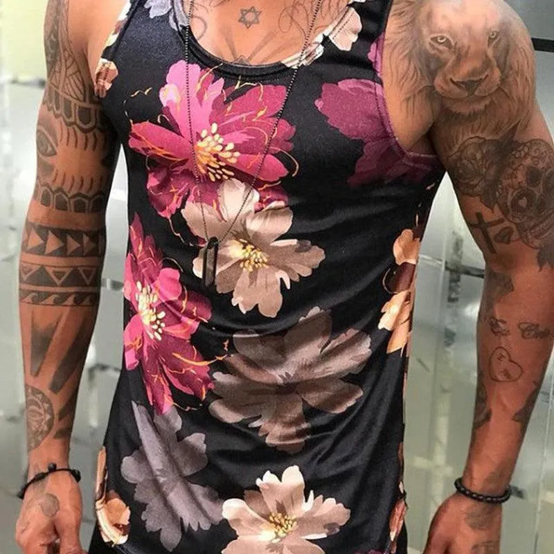 Men's  Graphics Summer Tank Top