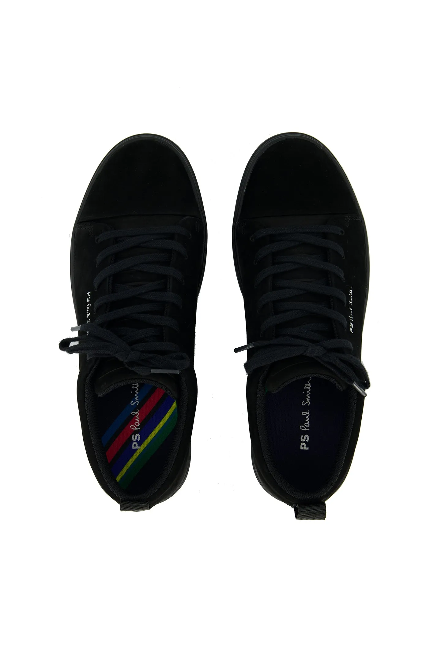 Mens Paul Smith Black Lee Trainers