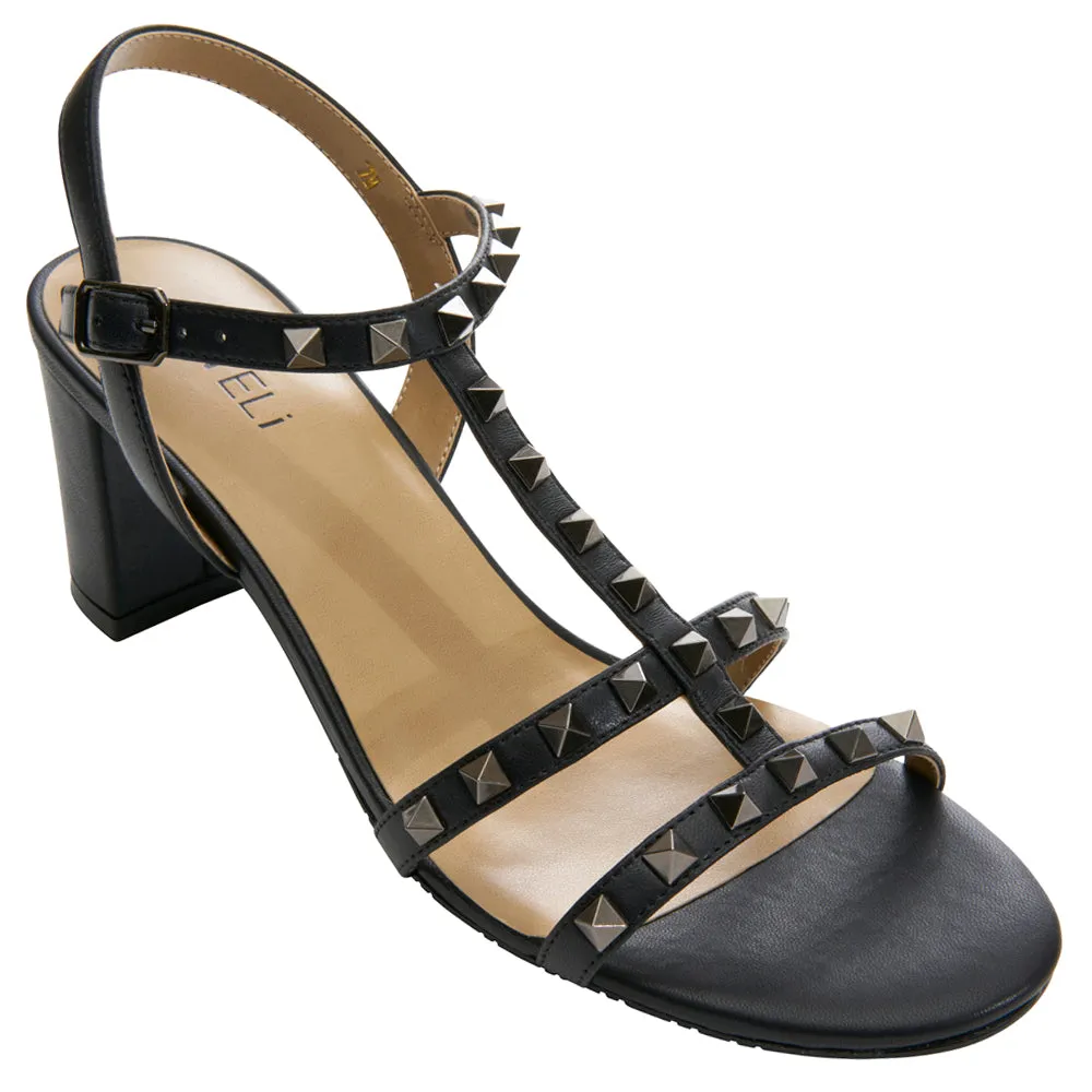 Midge Studded Block Heel Strappy Sandals