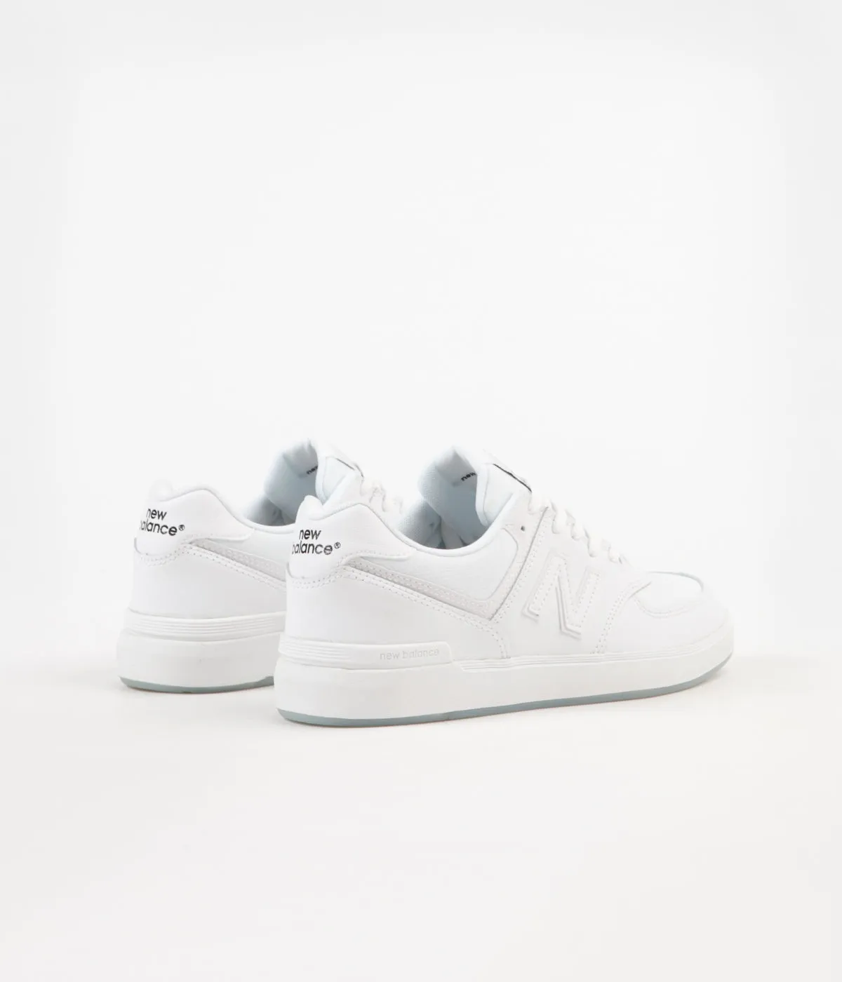 New Balance All Coasts 574 Shoes - White / White