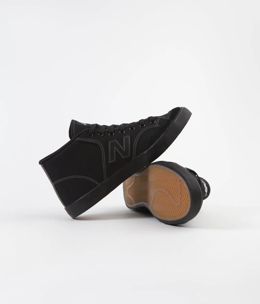 New Balance Numeric 213 Shoes - Black / Black