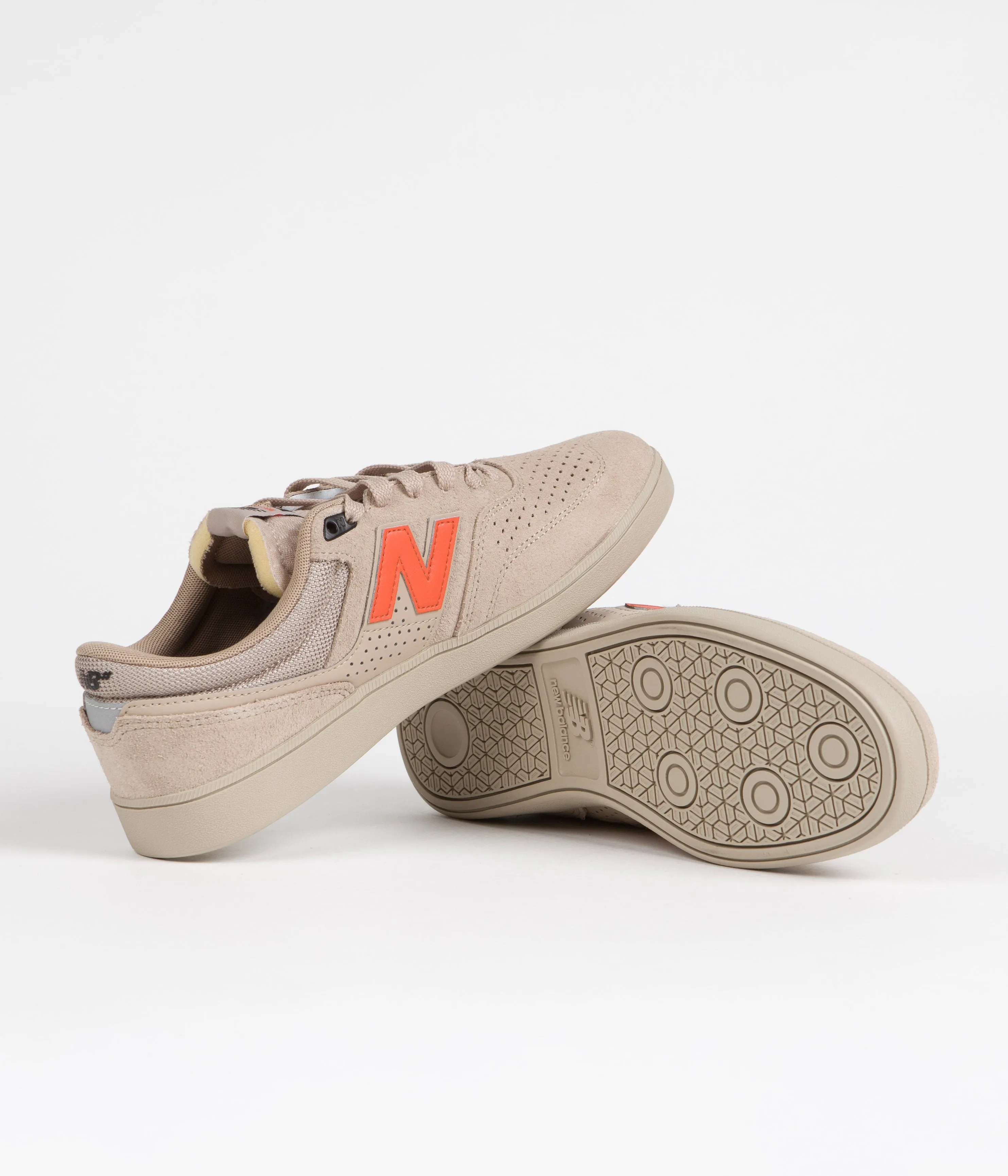 New Balance Numeric 508 Brandon Westgate Shoes - Tan / Orange