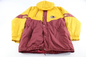 NFL Game Day Washington Redskins Embroidered Logo Zip Up Jacket