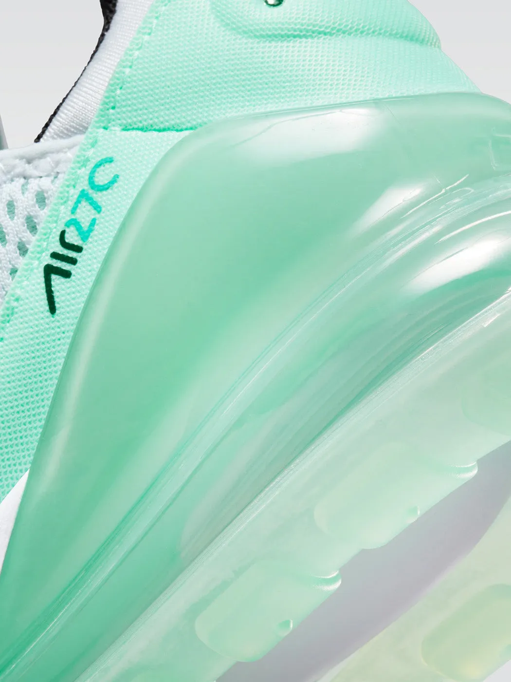 Nike Air Max 270 - White-Metallic Silver-Mint Foam
