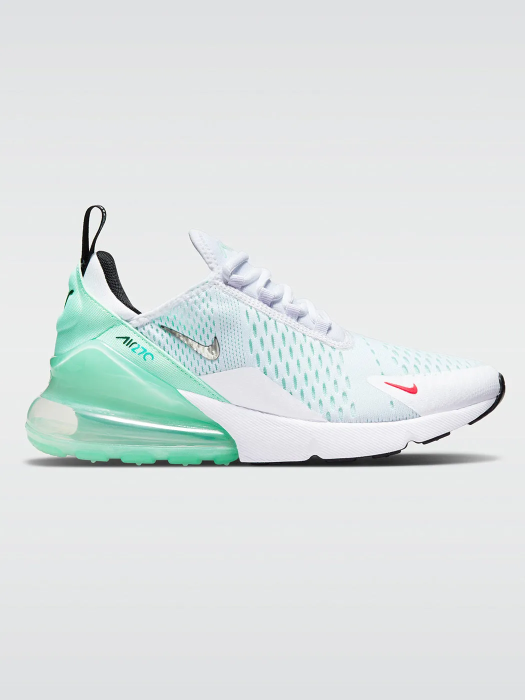 Nike Air Max 270 - White-Metallic Silver-Mint Foam