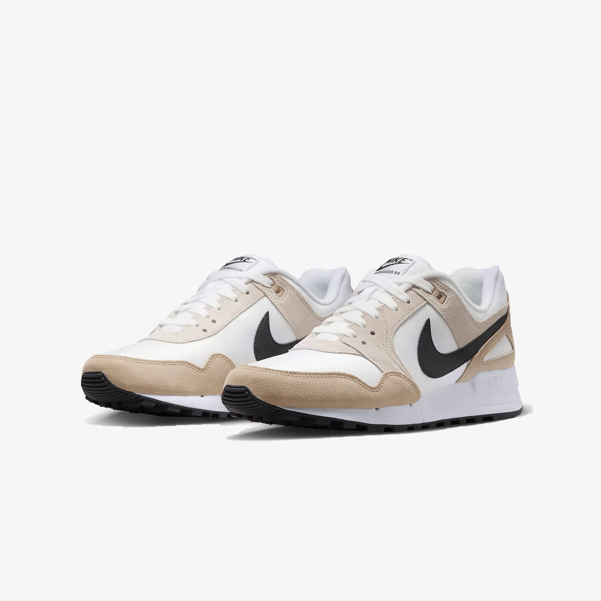 Nike | AIR PEGASUS '89 { SUMMIT WHITE/BLACK-HEMP-LT OREWOOD BRN