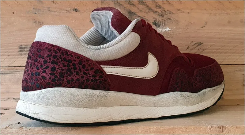 Nike Air Safari Low Suede Trainers UK10/US11/EU45 371740-611 Team Red/Sail Black