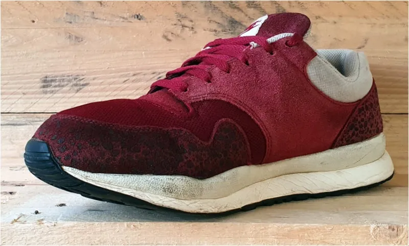 Nike Air Safari Low Suede Trainers UK10/US11/EU45 371740-611 Team Red/Sail Black