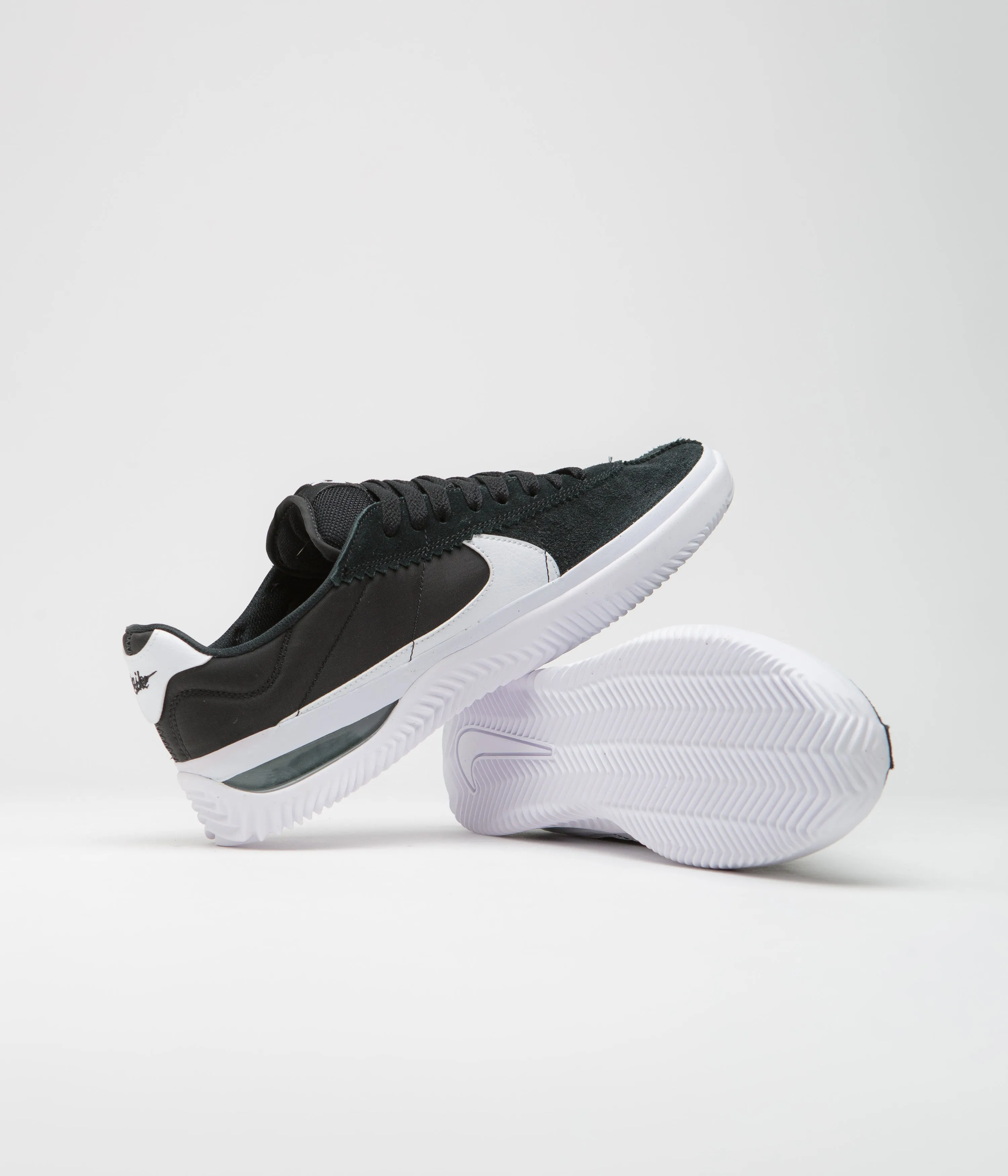 Nike SB BRSB Eco Shoes - Black / White - Black - White