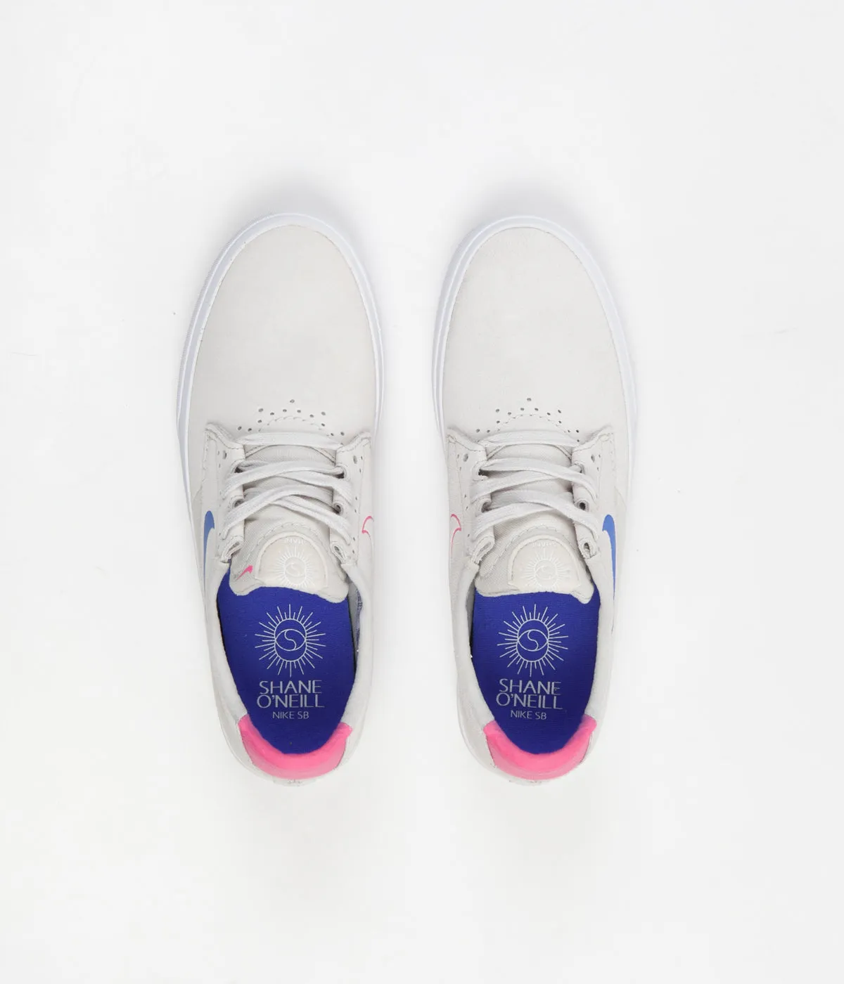 Nike SB Shane Shoes - Summit White / Racer Blue - Pink Blast