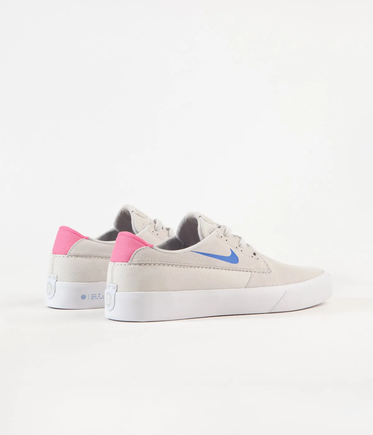 Nike SB Shane Shoes - Summit White / Racer Blue - Pink Blast