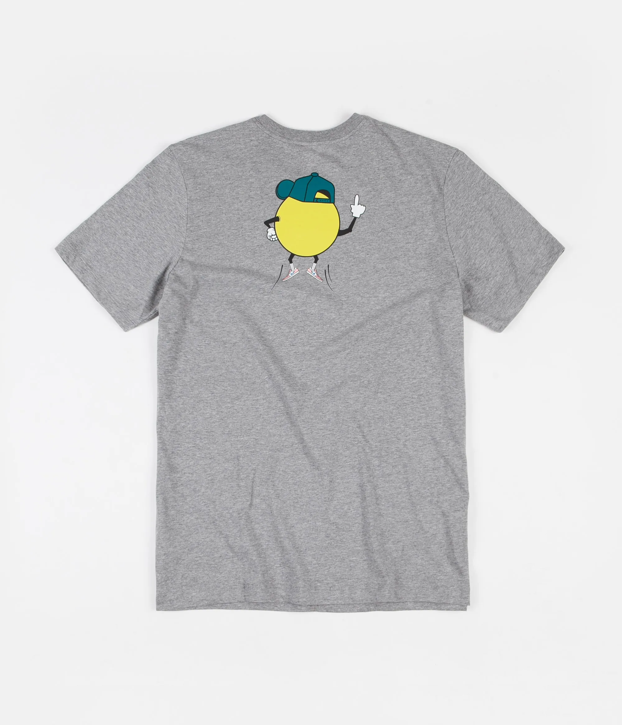 Nike SB Swooshface T-Shirt - Dark Grey Heather