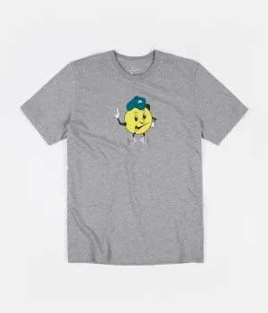Nike SB Swooshface T-Shirt - Dark Grey Heather
