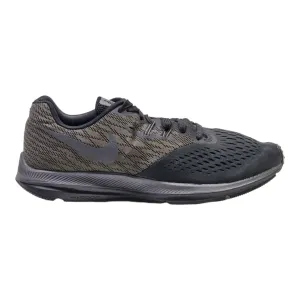 NIKE Zoom Winflo 4 Sneaker Trainers Black Synthetic Mens UK 7.5